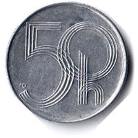 Чехия. 50 геллеров. 1996 г.