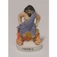 Аид. Hades. Фарфоровая миниатюра. Античная Греция.