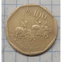 Индонезия 100 рупий 1994г. km53