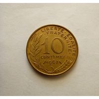 Франция 10 сантимов 1967 г