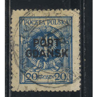 Польша Почта за рубежом Данциг 1925 Герб Надп Стандарт #7