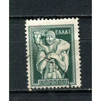 Греция - 1954 - Античное искусство 2500Dr - [Mi.612A] - 1 марка. Гашеная.  (Лот 15EH)-T5P8