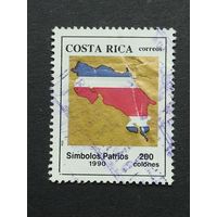 Коста-Рика 1990. Патриотические символы
