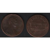 США km201b 1 цент 1989 год (-) (f2