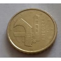 10 евроцентов, Андорра 2014 г.