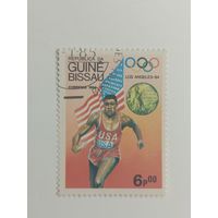 Гвинея Бисау 1984.  Олимпийские игры – Лос-Анджелес, США – золотые медалисты Олимпийских игр