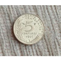 Werty71 Франция 5 сантимов 1996