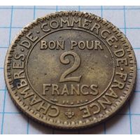 Франция 2 франка, 1922     ( 1-12-3 )
