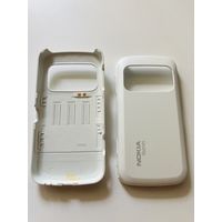 Nokia N86 - Battery Cover + FM Antenna White P/N: 0254577