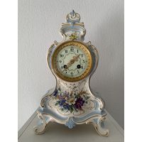 Старинные фарфоровые часы ROYAL BONN 1755 Германия