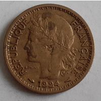 Того 1 франк, 1924 (14-3-14(в))