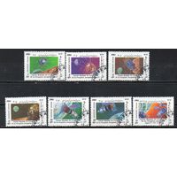 День космонавтики Афганистан 1984 год серия из 7 марок