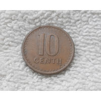 10 центов 1991 Литва #06