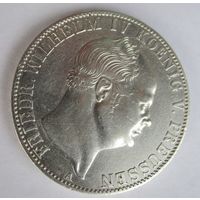 Пруссия 1 талер 1855 серебро   .32-403