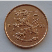Финляндия 5 пенни. 1932