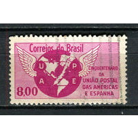 Бразилия - 1962 - 50 лет почтовому союзу Америки и Испании - [Mi. 1024] - полная серия - 1 марка. Гашеная.  (Лот 119CF)