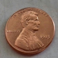 1 цент США 1983, 1983 D