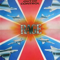 Фирменная пластинка-винил RAGE - "Out Of Control" (1981, Carrere, Франция)