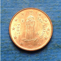 Сан-Марино 1 евроцент 2004