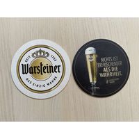 Подставка под пиво Warsteiner (Германия) No 3