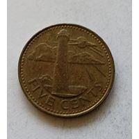 Барбадос 5 центов, 1994