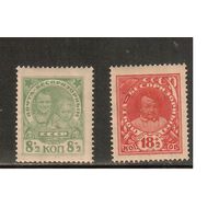 СССР-1927, (Заг.159-160),   * ,  В помощь бепризорным(5)