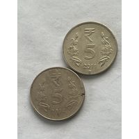 Индия 2 монеты