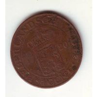 Недерландская индия. 1 цент 1920 год