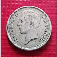 Бельгия 5 франков 1930 г. #41619