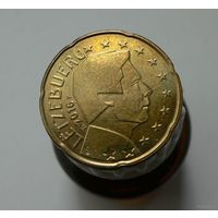 20 евроцентов 2016 Люксембург UNC из ролла