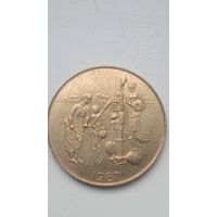 Западная Африка 10 франков 1987года