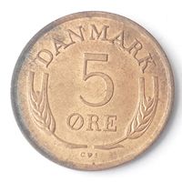 Дания 5 эре, 1963 (3-11-163)