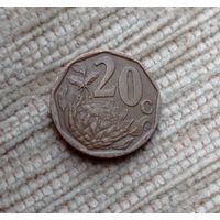 Werty71 ЮАР 20 центов 1996 Южная Африка