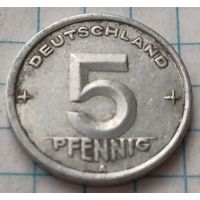 Германия - ГДР 5 пфеннигов, 1949     ( 2-1-8 )
