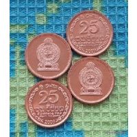 Шри-Ланка 25 центов 2009 года, UNC. Новогодняя ликвидация!