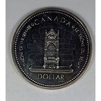Канада 1 доллар 1977  25 лет коронации Елизаветы II
