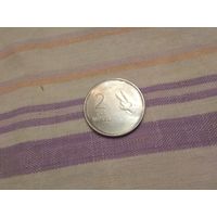 Индия 2 рупии, 2010 года ,