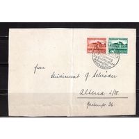 Германия-1939, Вырезка из конверта с оригинальными марками, Театр