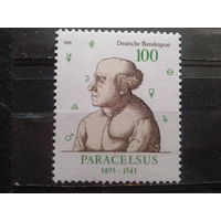 Германия 1993 Парацельс - врач и философ 16 века** Михель-2,0 евро
