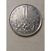 1 крона Чехия 1997