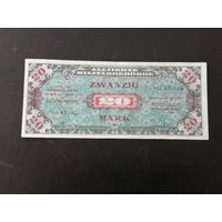 ГЕРМАНИЯ 20 марок 1944 65