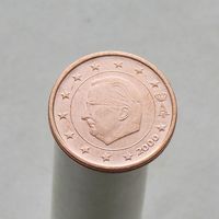 Бельгия 2 евроцента 2000 (1-ый тип)
