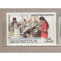 Индустриализация Производство Маврикий 1987 год  лот 16  ЧИСТАЯ