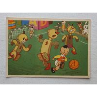 Винокуров Шварцман футбол мультяшки 1959