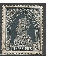 Индия. Король Георг VI. 1937г. Mi#146.