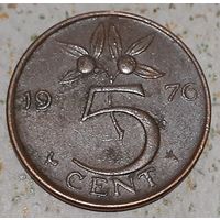 Нидерланды 5 центов, 1976 (14-12-40)