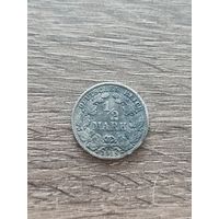 Германия 1/2 марки, 1915 года