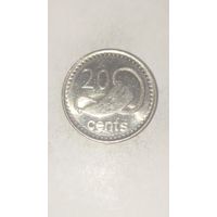 Фиджи 20 центов 2009