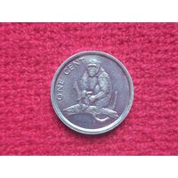 Острова Кука 1 цент 2003 г.