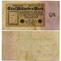 Германия. 5 000 000 000 марок (образца 1923 года, P115a)